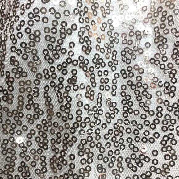 Rose Gold Sequin Sweatshirt - Size Small - Picture 5 of 7